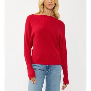 Lovestitch Snuggle up off Shoulder Sweater